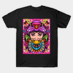 Woman psychedelic T-Shirt